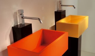 Corian, Reformas de grifería